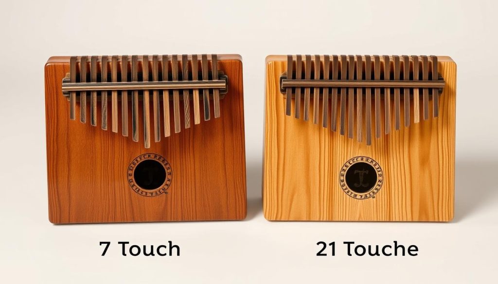 Comparatif kalimba 17 vs 21 lames : lequel choisir ?